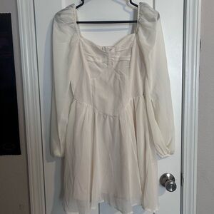 Off White Dress